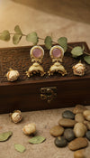 Heritage Jhumkas (Pink)