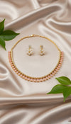 Myra AD Necklace (Peach)