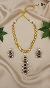 Noorvi AD Necklace (Purple)