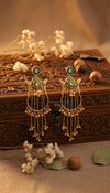 Moorni Kashmiri Earrings (Green)