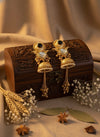 Kavya Kashmiri Earrings (Black)