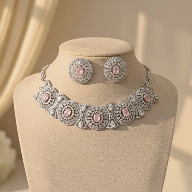Elira AD Necklace (Pink)