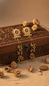 Noorani Kashmiri Earrings (Wine)