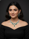 Mira AD Necklace (Green)