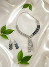 Sia AD Necklace (Blue)
