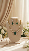 Naira Kundan Necklace (Green)
