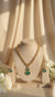 Diora AD Necklace (Mint Green)