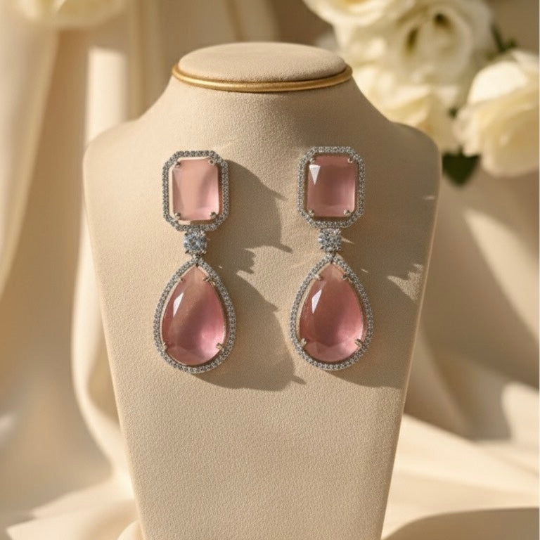 Frost AD Earrings (Pink)