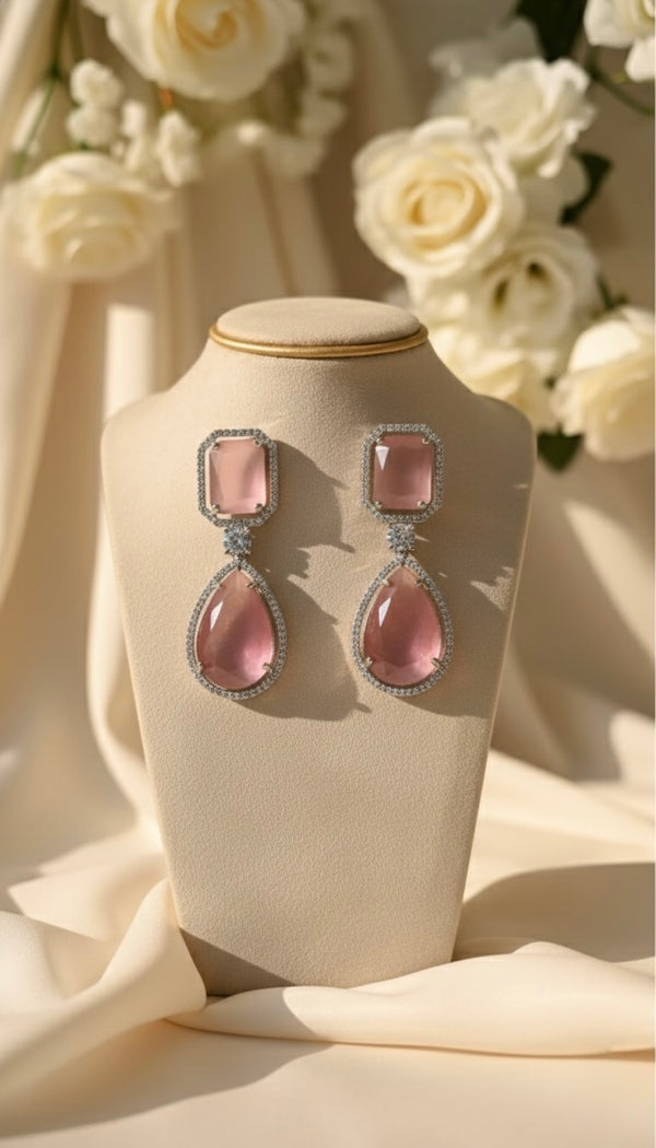 Frost AD Earrings (Pink)