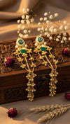 Aarzu Kashmiri Earrings (Green)