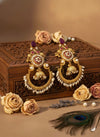 Rani Kashmiri Earrings (Wine)