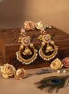 Rani Kashmiri Earrings (Pink)