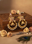 Rani Kashmiri Earrings (Pink)