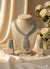 Sia AD Necklace (Mint Green)