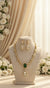 Aarvi Kundan Necklace (Green)
