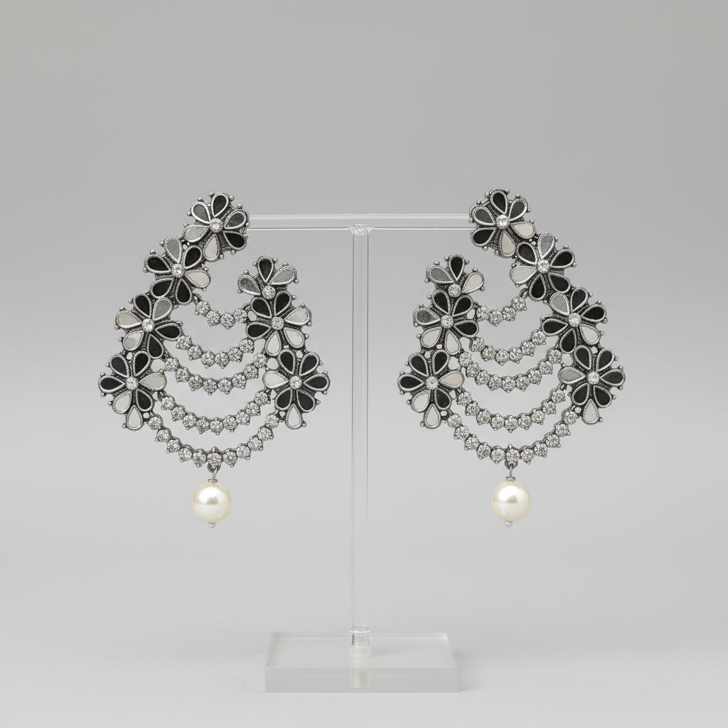 Abha Oxidize Earrings