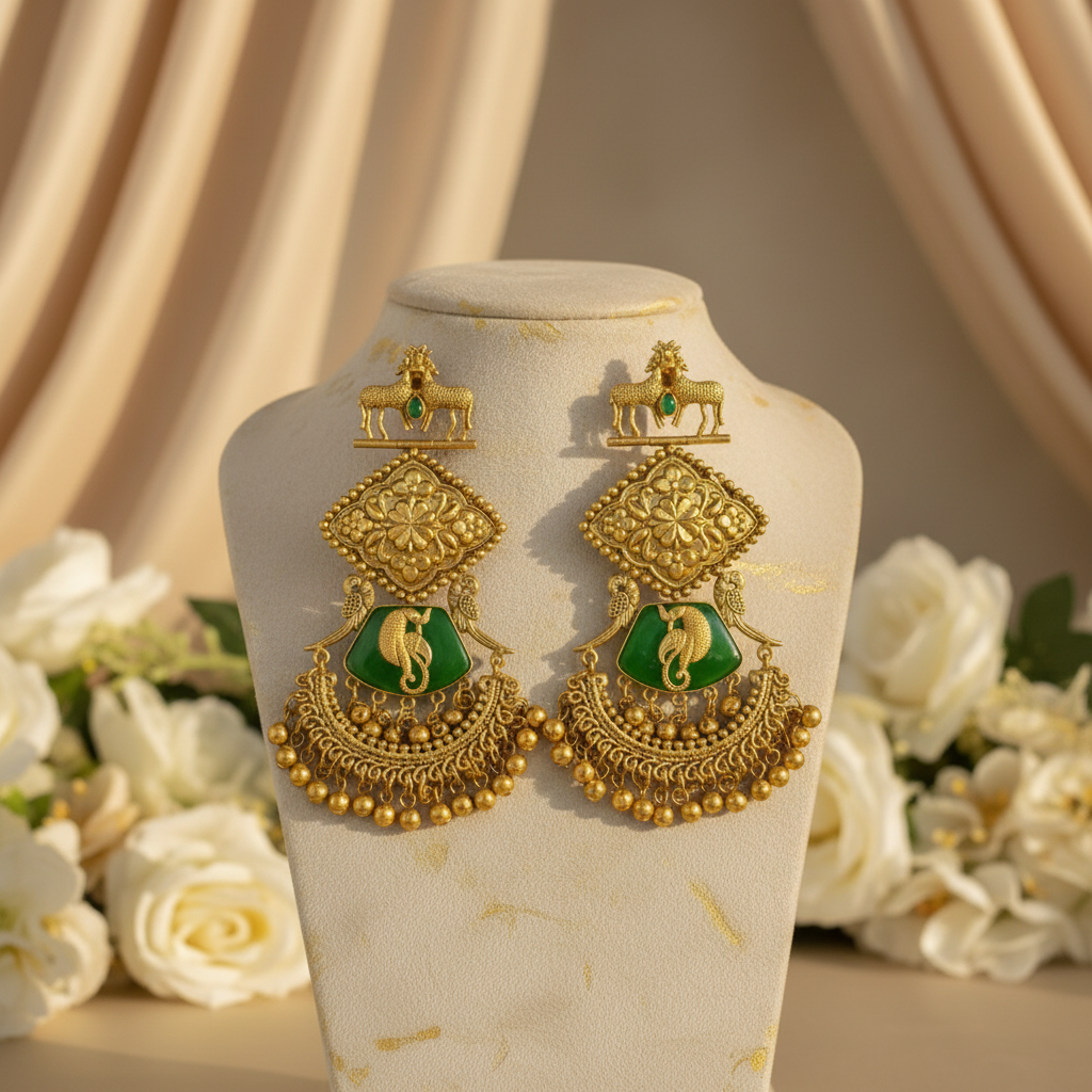 Siya Kashmiri Earrings