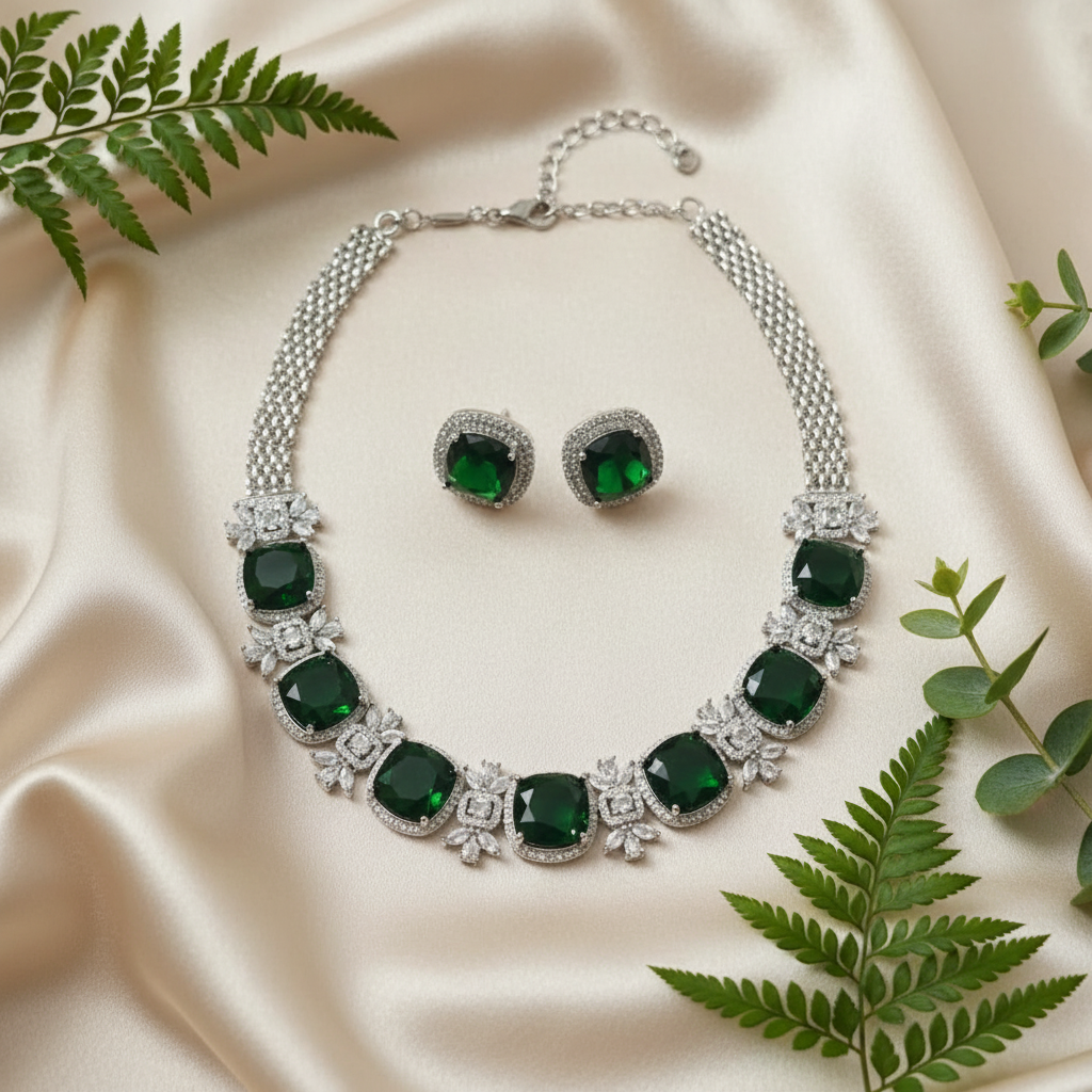 Veya AD Necklace (Green)