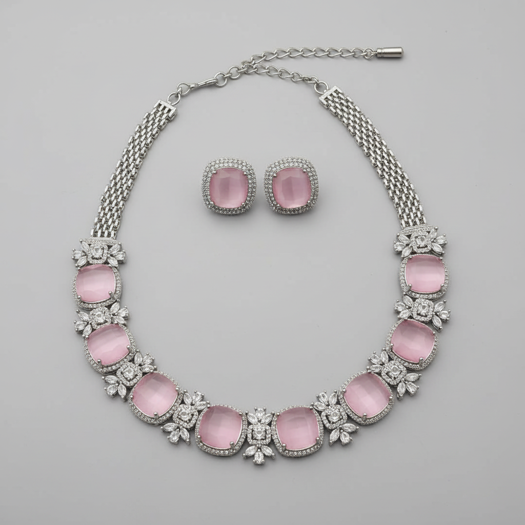 Veya AD Necklace (Pink)