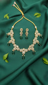 Noorika Kundan Set (Green)