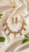 Noorika Kundan Set (Multi-colour)
