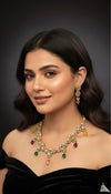 Noorika Kundan Set (Multi-colour)
