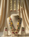 3 Tier Maharani Mala (Multi- Colour)