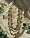 3 Tier Maharani Mala (Orange)