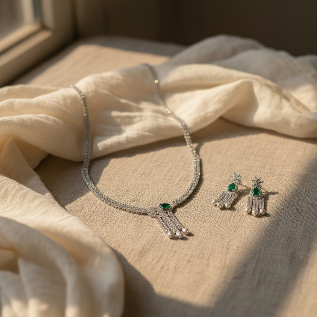 Opal AD Necklace (Green)