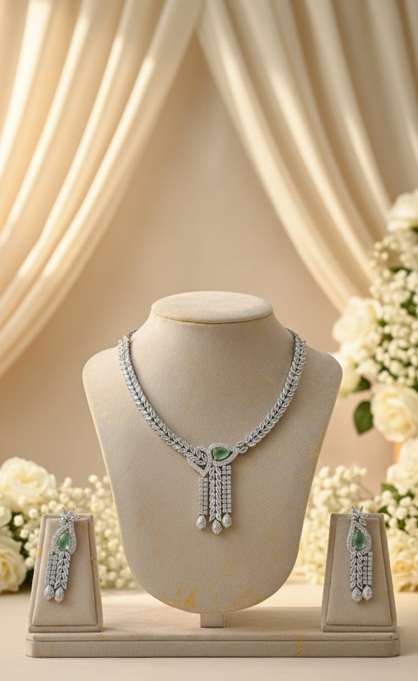 Opal AD Necklace (Mint-Green)