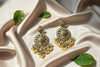 Aarohi Kundan Earrings (Yellow)