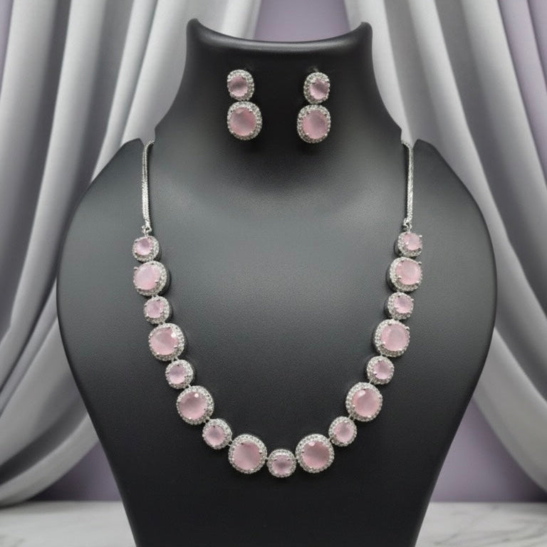 Royale Glow AD Necklace (Pink)