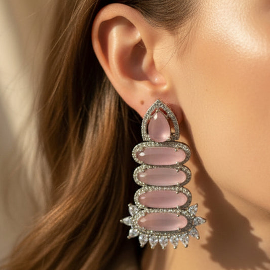 Spark AD Earrings (Pink)