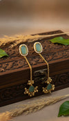 Ishika Kashmiri Earrings (Mint Green)