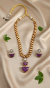 Diora AD Necklace (Purple)