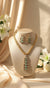 Noorvi AD Necklace (Mint Green)