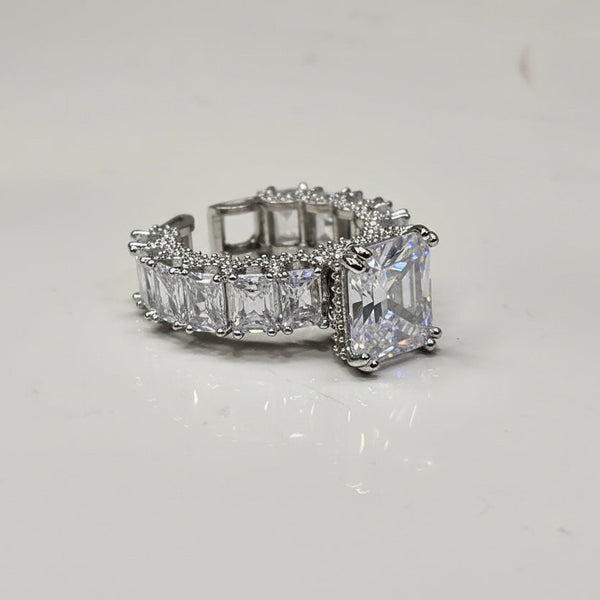 Premium Diamond AD Ring (Silver) – ZANERA