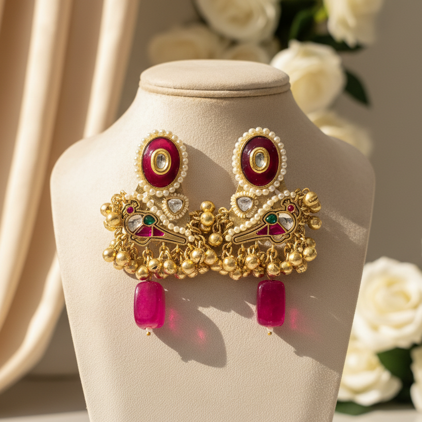 Ruhika Kashmiri Earrings