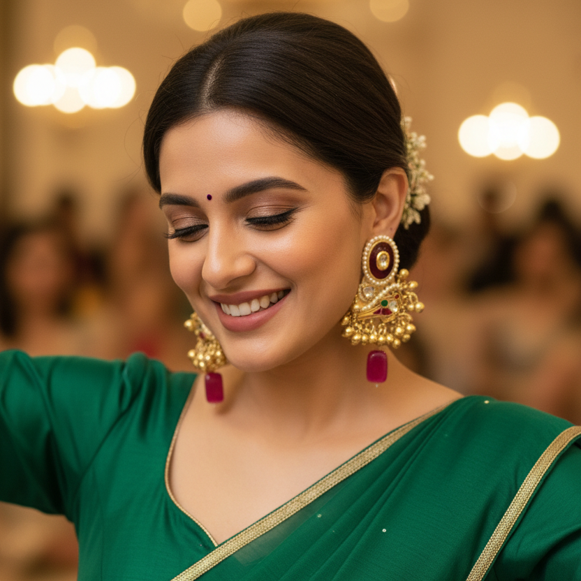 Ruhika Kashmiri Earrings