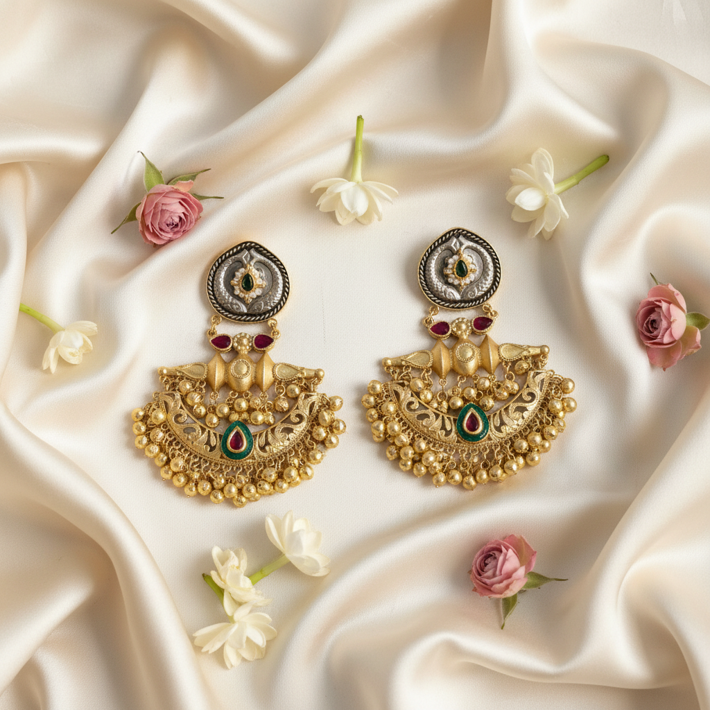Zarmina Silver-tone Earrings