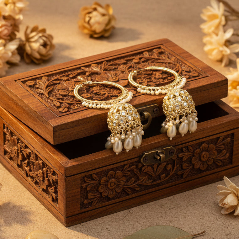 Mira Pearl Chandbali