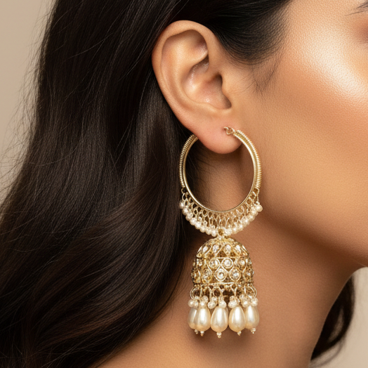 Mira Pearl Chandbali