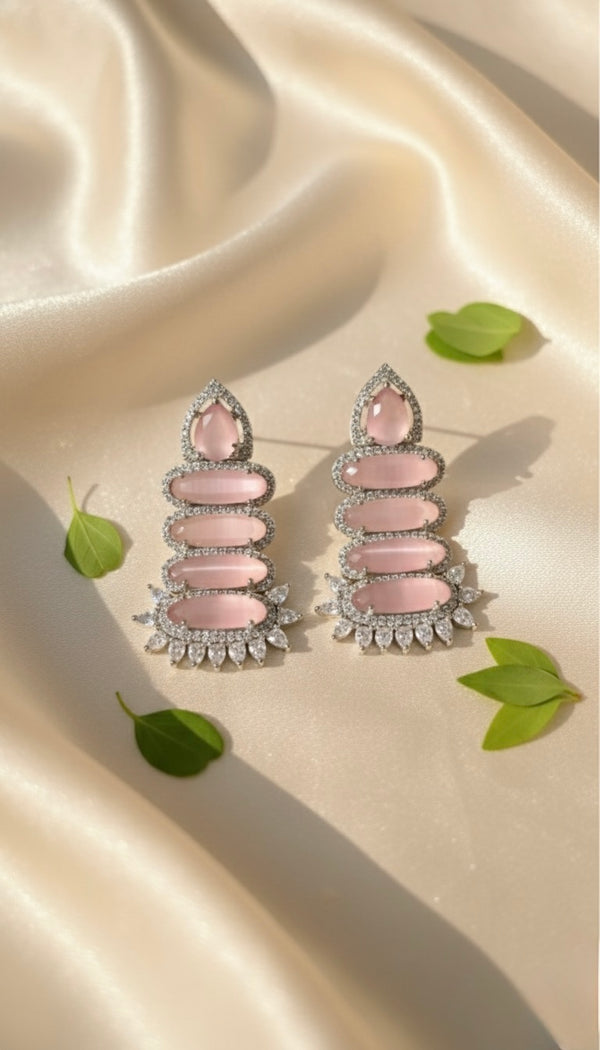 Spark AD Earrings (Pink)