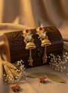Kavya Kashmiri Earrings (Pink)
