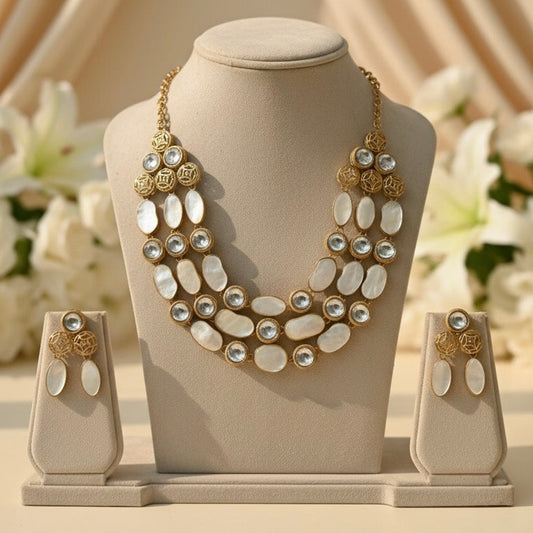 Zeen Kundan Necklace