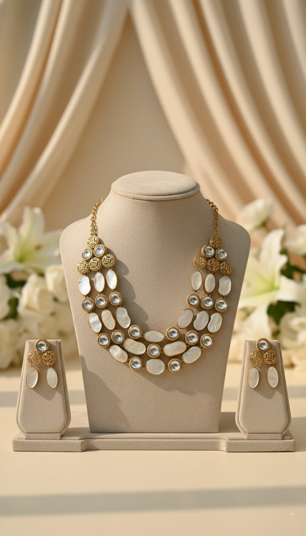 Zeen Kundan Necklace