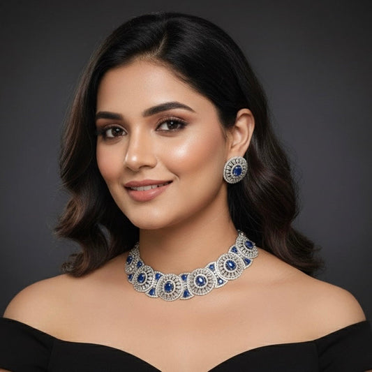 Elira AD Necklace (Blue)
