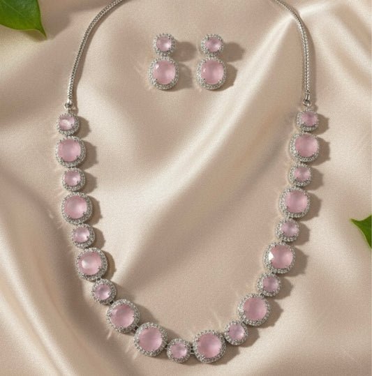 Royale Glow AD Necklace (Pink)