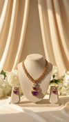 Diora AD Necklace (Purple)