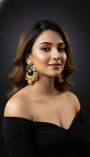 Kashvi Kashmiri Earrings (Black)